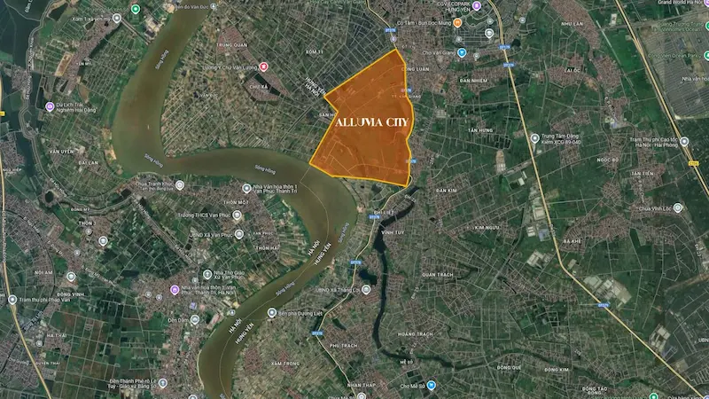 vi tri kim cuong alluvia city van giang